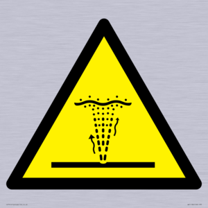 W515 Warning: Geyser (water/air) water jet